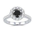 S925 Silver Women’s Moissanite Full Diamond Ring Simple Light Luxury Korean Style Zircon Closed Ring